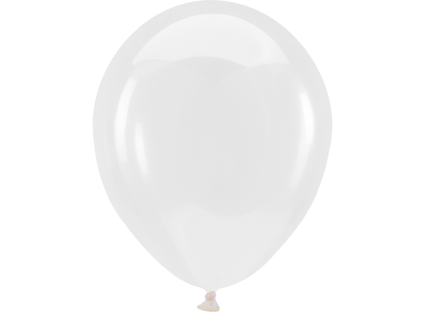 18R - Crystal Clearz™ Clear 25 Gummiballonger - 46cm (18")