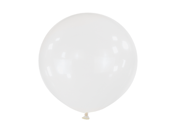 24R - Crystal Clearz™ Clear 4 Gummiballonger - 61cm (24")
