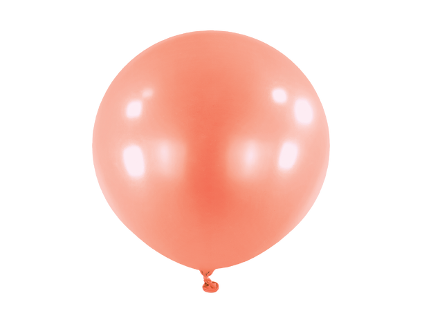 24R - Macaron Strawberry 4 Gummiballonger - 61cm (24")