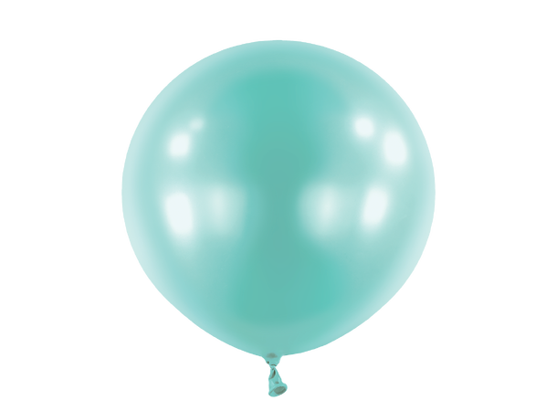 24R - Pearl Caribbean Blue 4 Gummiballonger - 61cm (24")