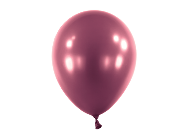 5R - Metallic Burgundy 100 Gummiballonger - 13cm (5")