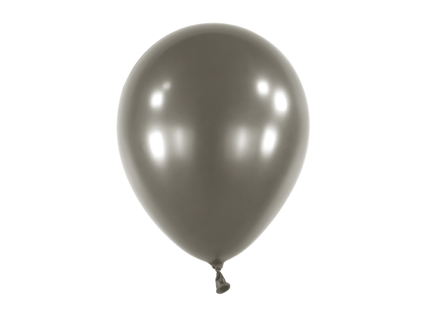 5R - Pearl Jet Black 100 Gummiballonger - 13cm (5")