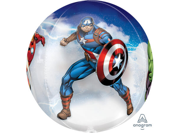 Avengers - Black Panther 1 Ballongball - ORBZ - 38x40cm 