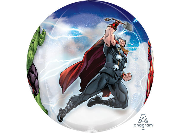 Avengers - Black Panther 1 Ballongball - ORBZ - 38x40cm 