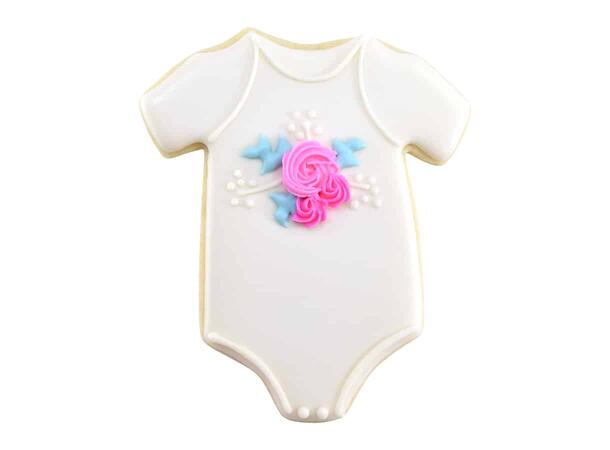 Baby Body kakeutstikker - Silver 1 Belagt kakeform 