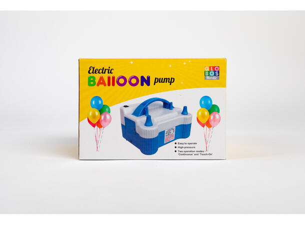 Elektrisk ballongpumpe - dobbel 1 pumpe - 680W - 2,4PSI - 570L/min