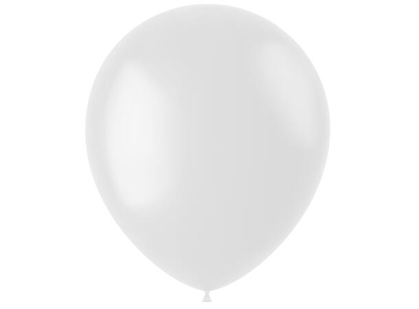 Gummiballonger - Coconut White Matt 10 Gummiballonger - 33cm (13")