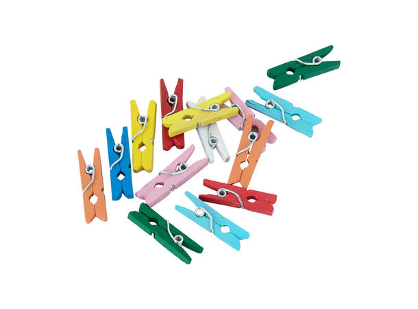 Klesklyper - Mix 24 mini klesklyper