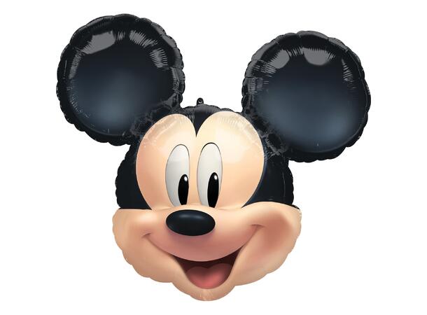 Mickey Mouse - 3D Hode 1 Folieballong med form - 63x55cm