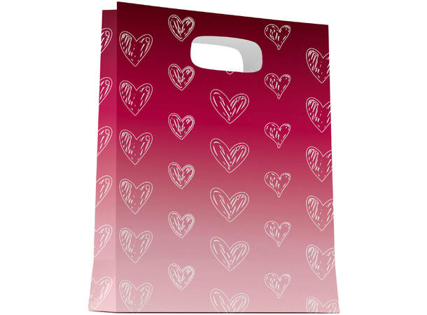 Ombre Love - Gaverposer 3 str 3 gaveposer i papir 