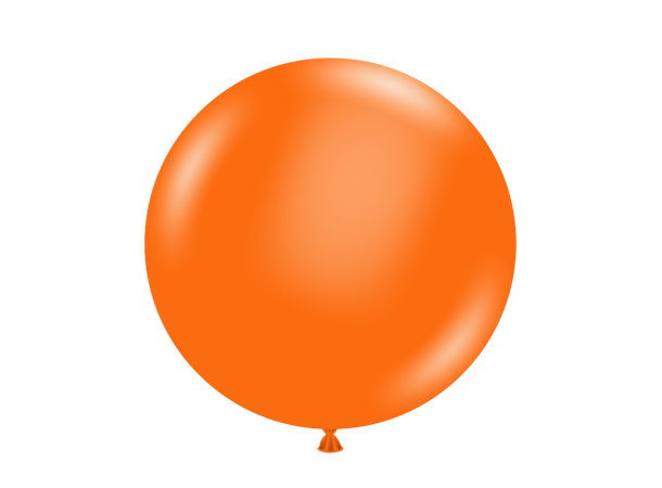 Orange 50 gummiballonger - 43cm (17")