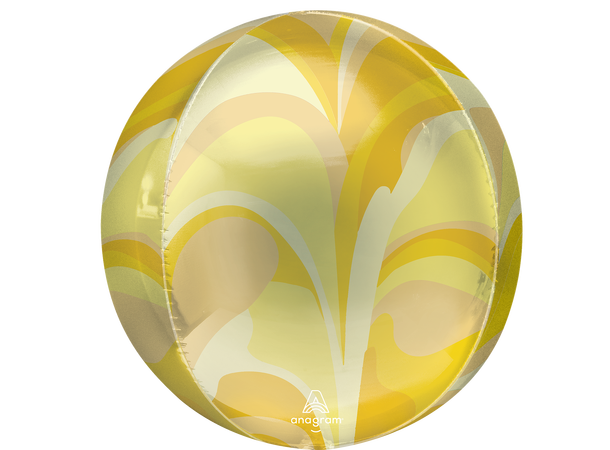 Orbz™ Gold Macro Marble 1 Ballongball - ORBZ - 38x40cm