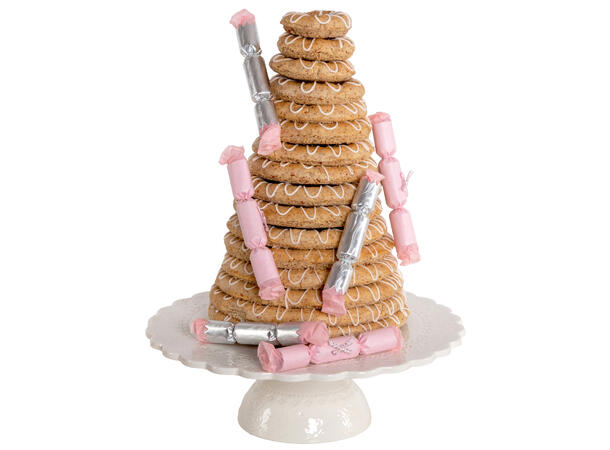 Smell Bon-Bon - Lys rosa 2 assortert 6 stk 15 cm lange, med knall,vits & hatt 