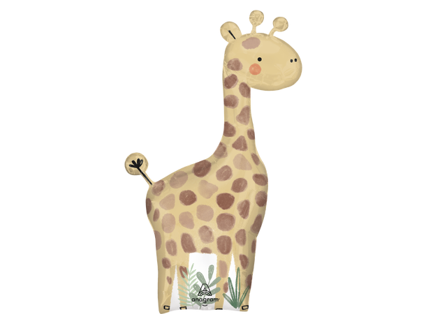 Soft Jungle Baby 1 Stor folieballong med form - 63x106cm