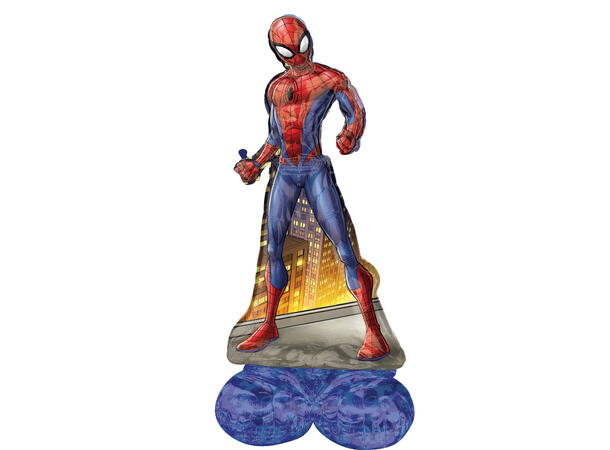 Spider-Man - Stående helfigur 1 Folieballong med form - 66x137