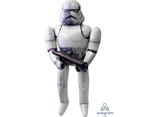 Storm Trooper - 3D helfigur 1 Folieballong med form - 83x177cm