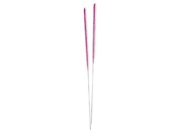 10 Stjerneskudd - Rosa Lengde - 18cm - brenner i 40 sek