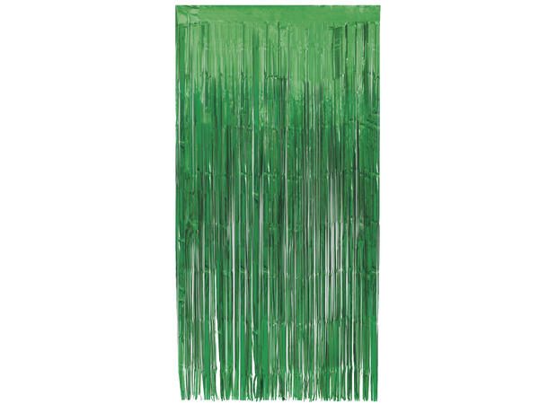 Grønn Folie - Frynsegardin 1 Frynsegardin - 1x2m