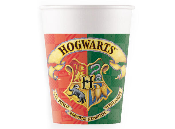 Harry Potter Hogwarts Houses 8 FSC - Papirkopper 200 ml