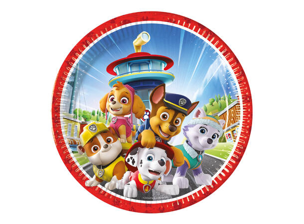 Paw Patrol - Rescue Heroes 8 Tallerkener i papir - 23cm
