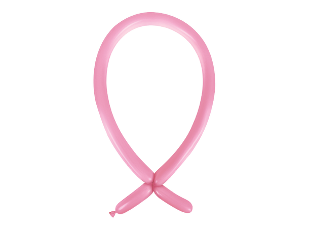 160A - Standard Pink 100 Gummiballonger til figurer