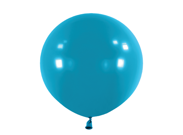 24R - Fashion Tranquil Blue 4 Gummiballonger - 61cm (24")