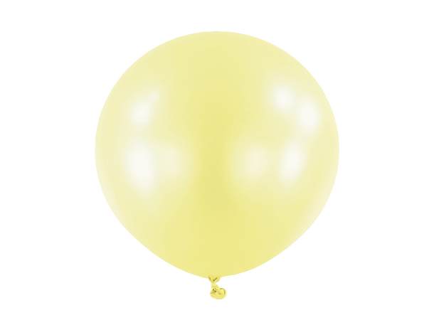 24R - Macaron Lemon 4 Gummiballonger - 61cm (24")