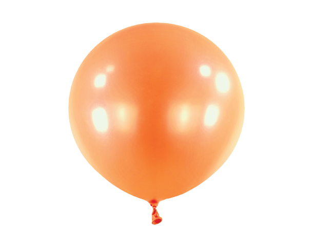 24R - Pearl Orange Peel 4 Gummiballonger - 61cm (24")