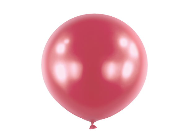 24R - Satin Luxe™ Pomegranate 4 Gummiballonger - 61cm (24")