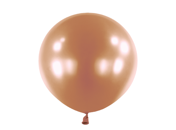 24R - Satin Luxe™ Rose Copper 4 Gummiballonger - 61cm (24")