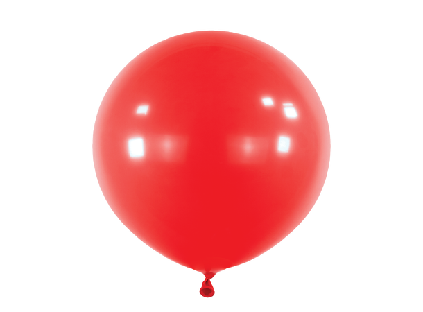 24R - Standard Apple Red 4 Gummiballonger - 61cm (24")