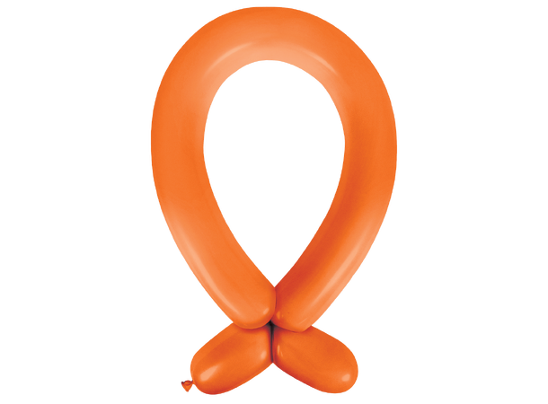 360A - Fashion Orange Peel 50 Gummiballonger til figurer