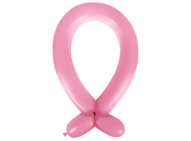 360A - Standard Pink 50 Gummiballonger til figurer