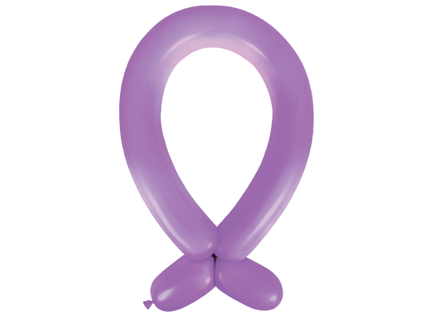 360A - Standard Purple 50 Gummiballonger til figurer