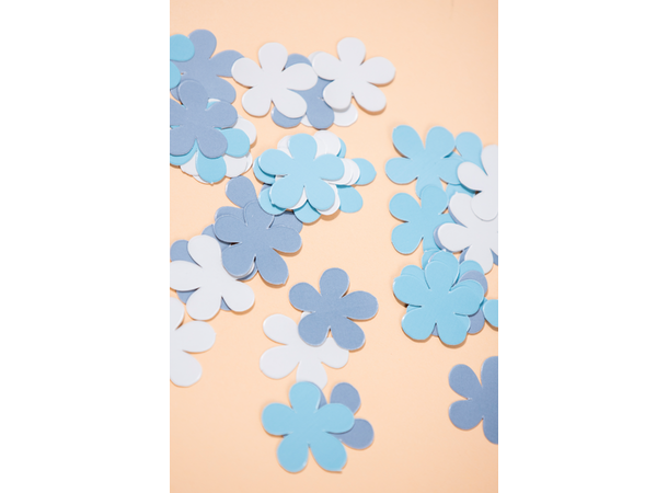 Blooming Baby Boy 80 stk Bordkonfetti i papir