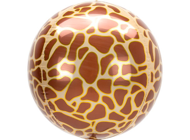Giraffe Print Animalz 1 Ballongball - ORBZ - 38x40cm
