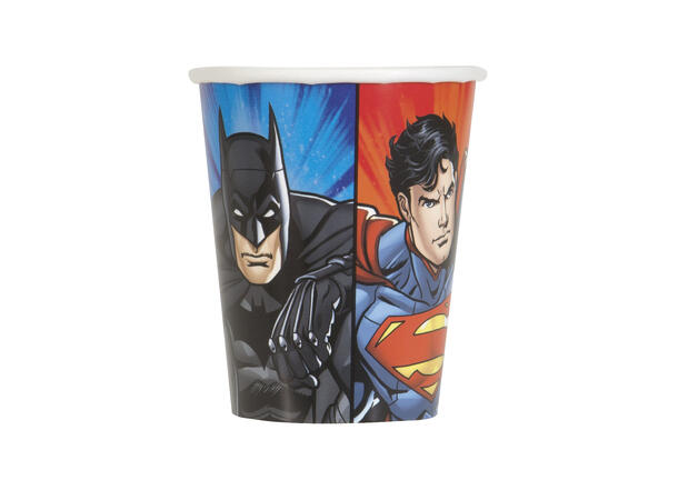 Justice League 8 Kopper i papp - 2,5dl