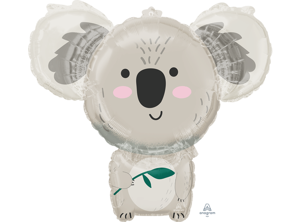 Koala Bear 1 Stor folieballong med form - 71x63cm
