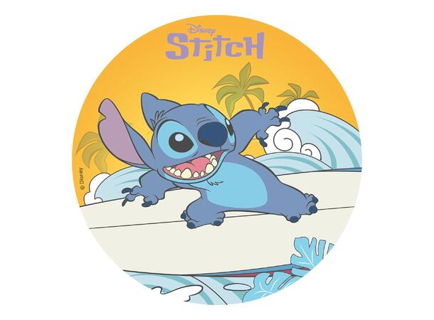 Lilo & Stitch 1 Spiselig kakeskilt - 20cm