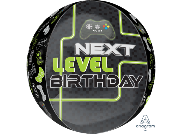 Orbz™ Level Up Birthday 1 Ballongball - ORBZ - 38x40cm