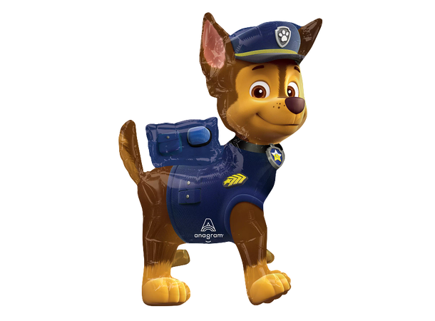 Paw Patrol - Chase 1 Folieballong med form - 45x60cm