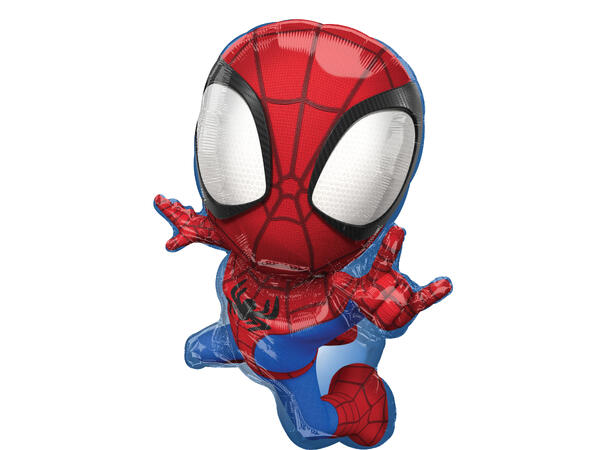 Spidey - Ballongfigur 1 Folieballong med form - 55x73cm