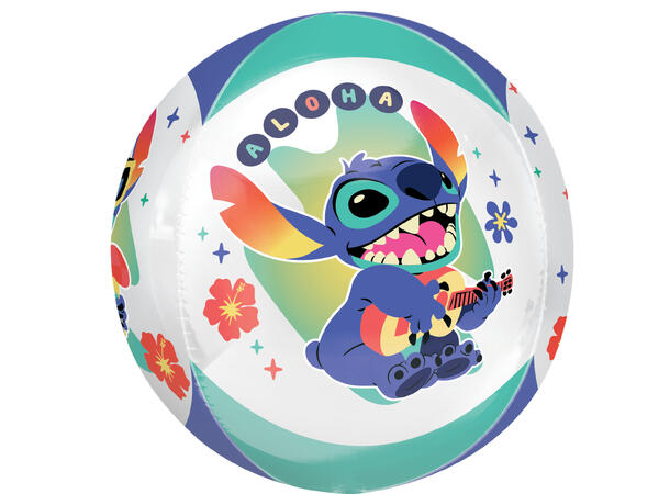 Stitch 1 Ballongball - ORBZ - 38x40cm 
