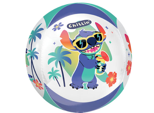 Stitch 1 Ballongball - ORBZ - 38x40cm 