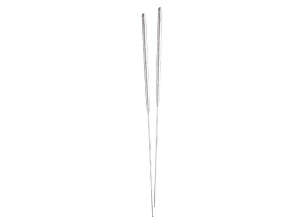 10 Stjerneskudd - Sølv Lengde - 18cm - brenner i 40 sek