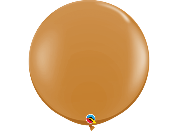 3ft Mocha Brown FT 2 gummiballonger - 91cm (3ft)