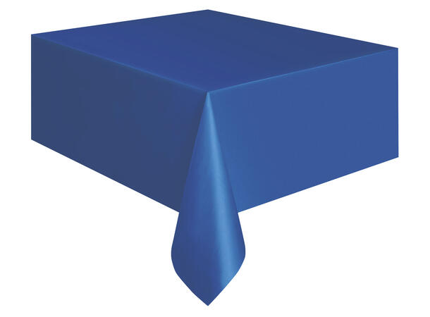 Ensfarget - Mørk Blå - Kompakt Pakket 1 Plastikkduk firkantet - 137x214cm