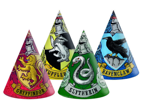 Harry Potter Hogwarts Houses 6 FSC - Papirhatter