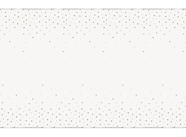 Modern Gold Confetti 1 Plastikduk firkantet - 137x214cm