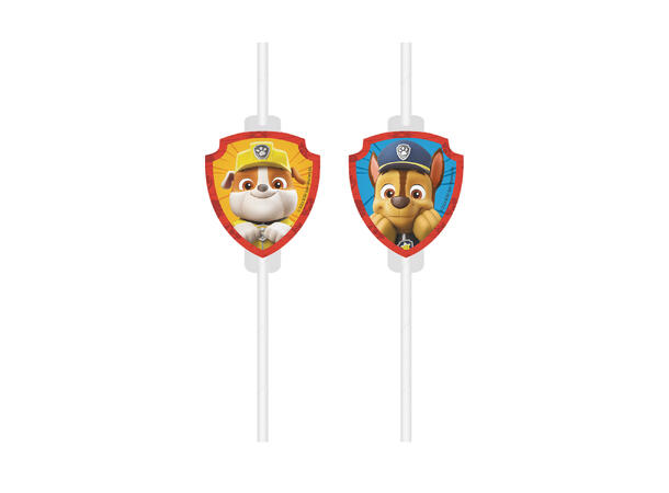 Paw Patrol - Rescue Heroes 4 FSC - Papirsugerør